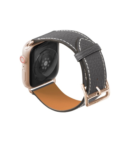シュリンク Apple Watch レザーバンド【44mm/45mm/46mm/49mm, M/L