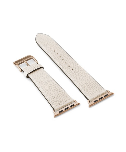 BONAVENTURA(ボナベンチュラ)の「シュリンク Apple Watch レザーバンド【44mm/45mm/46mm/49mm, M/Lサイズ】 (アダプター:ゴールド)(デジタル腕時計・レディース・ブラウン/ベージュ系その他/ブラック/ネイビー/ライトグレー/アイボリー・FREE)」の21枚目の写真