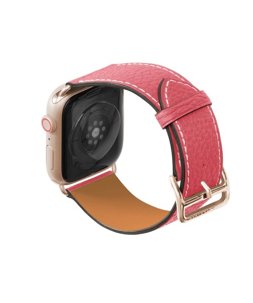 シュリンク Apple Watch レザーバンド【44mm/45mm/46mm/49mm, M/L