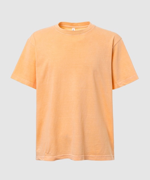 ECOCYCLE(エコサイクル)の「STANDARD TUBULAR SS TEE_PIGMENT(シームレス)(Tシャツ/カットソー・メンズ・イエロー系その他3/オレンジ系その他4/ベージュ系その他2/ブラウン系その他4/その他8/レッド系その他5/その他6/その他7/ブラック系その他2・XS/L/XXL/S/XL/M)」の1枚目の写真