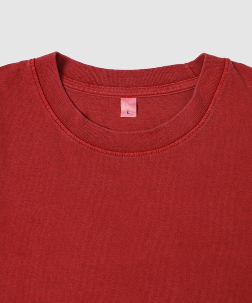 ECOCYCLE(エコサイクル)の「STANDARD TUBULAR SS TEE_PIGMENT(シームレス)(Tシャツ/カットソー・メンズ・イエロー系その他3/オレンジ系その他4/ベージュ系その他2/ブラウン系その他4/その他8/レッド系その他5/その他6/その他7/ブラック系その他2・XS/L/XXL/S/XL/M)」の19枚目の写真