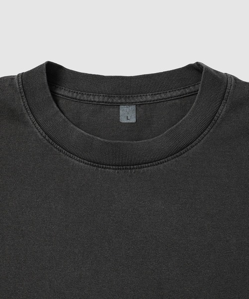 ECOCYCLE(エコサイクル)の「STANDARD TUBULAR SS TEE_PIGMENT(シームレス)(Tシャツ/カットソー・メンズ・イエロー系その他3/オレンジ系その他4/ベージュ系その他2/ブラウン系その他4/その他8/レッド系その他5/その他6/その他7/ブラック系その他2・XS/L/XXL/S/XL/M)」の12枚目の写真