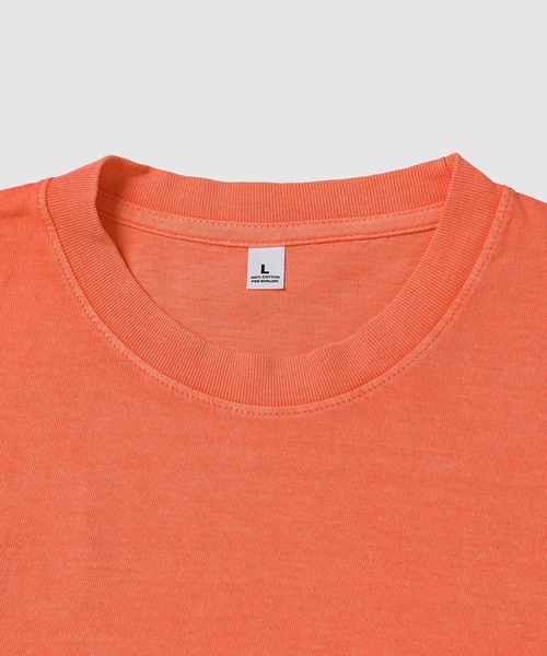 ECOCYCLE(エコサイクル)の「STANDARD TUBULAR SS TEE_PIGMENT(シームレス)(Tシャツ/カットソー・メンズ・イエロー系その他3/オレンジ系その他4/ベージュ系その他2/ブラウン系その他4/その他8/レッド系その他5/その他6/その他7/ブラック系その他2・XS/L/XXL/S/XL/M)」の14枚目の写真