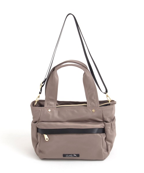 Arnold Palmer(アーノルドパーマー)の「10ポケット ミニトート(トートバッグ・レディース・チャコールグレー/ブラック/ベージュ/ワイン・F)」の3枚目の写真