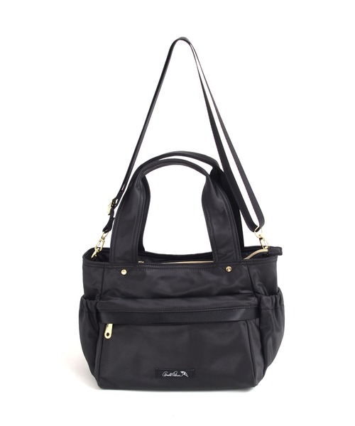 Arnold Palmer(アーノルドパーマー)の「10ポケット ミニトート(トートバッグ・レディース・チャコールグレー/ブラック/ベージュ/ワイン・F)」の5枚目の写真