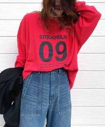 Q | ワッフルボリュームトップス(Tシャツ/カットソー)