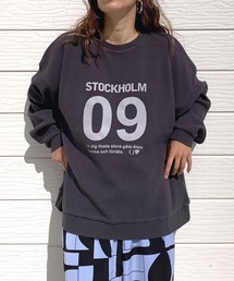 Q | ワッフルボリュームトップス(Tシャツ/カットソー)