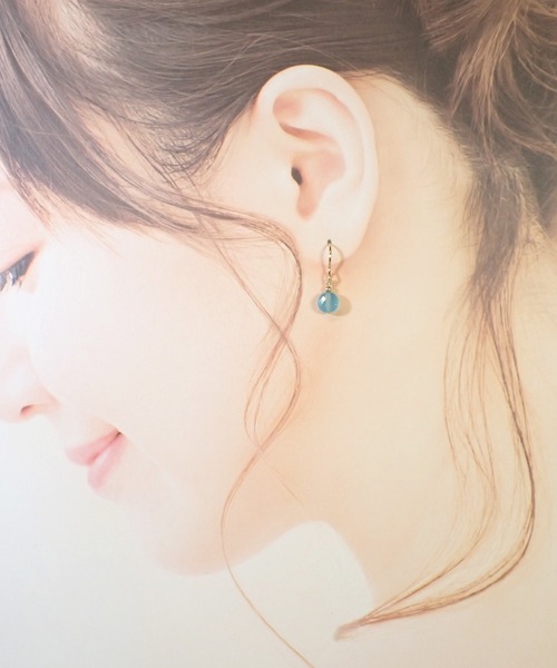 CERCA(チェルカ)の「HaRu*/天然石プチピアス(ピアス(両耳用)・レディース・C/A/B・FREE)」の13枚目の写真