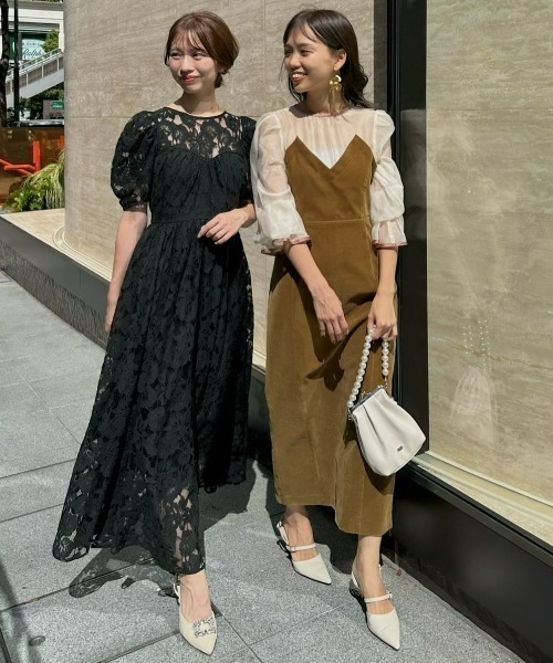 Chico（チコ）の「【SALON by Chico】パールハンドルがま口バッグ（ショルダーバッグ・レディース・ブラック/ホワイト/ブルー系その他/ブラック系その他・FREE）」の16枚目の写真