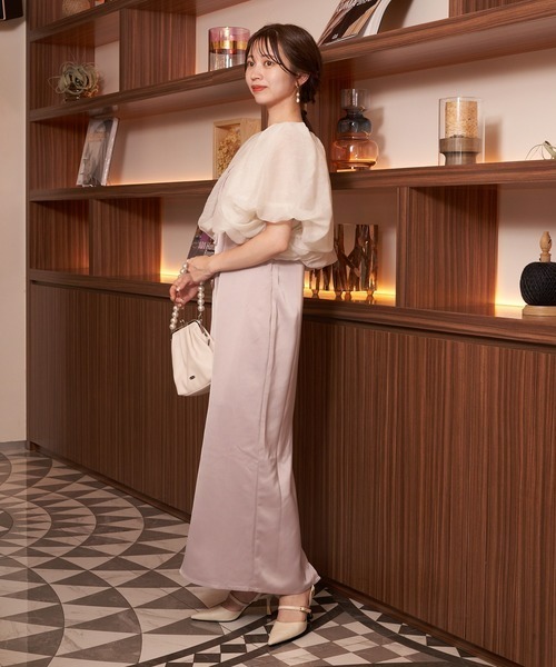 Chico（チコ）の「【SALON by Chico】パールハンドルがま口バッグ（ショルダーバッグ・レディース・ブラック/ホワイト/ブルー系その他/ブラック系その他・FREE）」の21枚目の写真