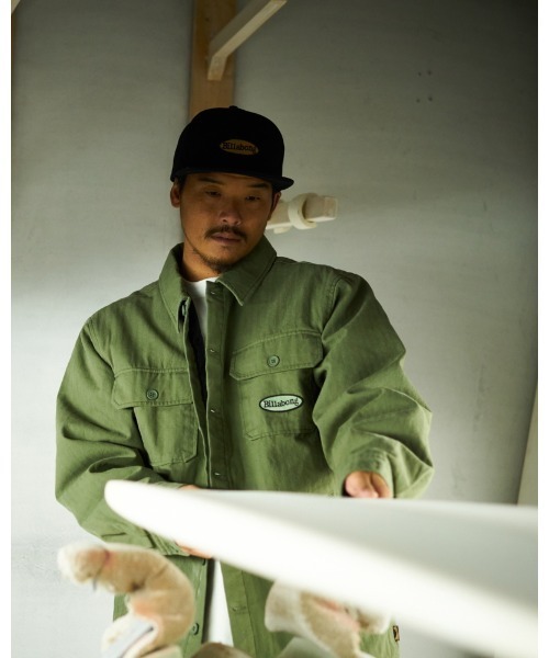 BILLABONG（ビラボン）の「BILLABONG メンズ 【BAD DOG】 CANVAS CAP キャップ 【2023年秋冬モデル】/ビラボン帽子(キャップ）（キャップ・メンズ・ブルー/ブラウン/ブラック・FREE）」の8枚目の写真