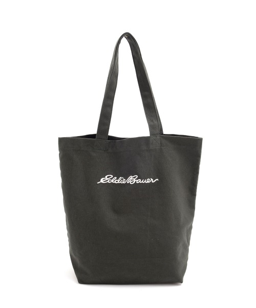 Eddie Bauer(エディーバウアー)の「ロゴ トートバッグ(トートバッグ・メンズ・ブラック/グリーン/アイボリー・F)」の3枚目の写真