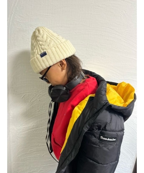 Moujonjon（ムージョンジョン）の「ナイロン中綿入りジャケット