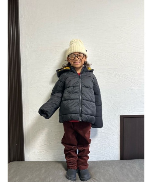 Moujonjon（ムージョンジョン）の「ナイロン中綿入りジャケット