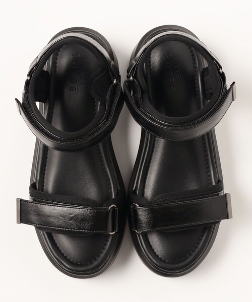BEAMS HEART(ビームスハート)の「BEAMS HEART / 厚底 スポーツサンダル(サンダル・レディース・シルバー/ブラック/ゴールド・LARGE/MEDIUM/SMALL)」の21枚目の写真