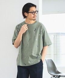 B:MING by BEAMS（ビーミングバイビームス）の「スプラッシュ プリント ショートスリーブ Tシャツ（Tシャツ/カットソー・メンズ）」
