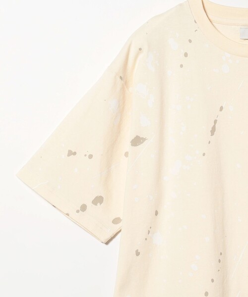 B:MING by BEAMS（ビーミングバイビームス）の「スプラッシュ プリント ショートスリーブ Tシャツ（Tシャツ/カットソー・メンズ・ホワイト系その他5/グリーン系その他・LARGE/MEDIUM/SMALL/X-LARGE）」の19枚目の写真