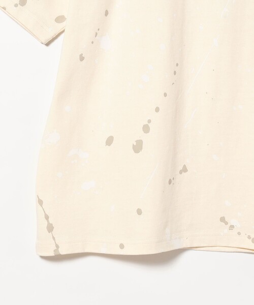 B:MING by BEAMS（ビーミングバイビームス）の「スプラッシュ プリント ショートスリーブ Tシャツ（Tシャツ/カットソー・メンズ・ホワイト系その他5/グリーン系その他・LARGE/MEDIUM/SMALL/X-LARGE）」の20枚目の写真