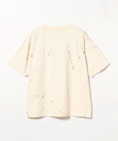 B:MING by BEAMS（ビーミングバイビームス）の「スプラッシュ プリント ショートスリーブ Tシャツ（Tシャツ/カットソー・メンズ・ホワイト系その他5/グリーン系その他・LARGE/MEDIUM/SMALL/X-LARGE）」の4枚目の写真