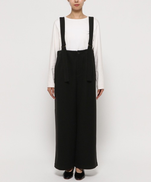 LEPSIM（レプシィム）の「メルトンサスツキワイドパンツ　983472（その他パンツ・レディース・チャコールグレー/ブラック・FREE）」の10枚目の写真