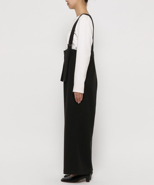 LEPSIM（レプシィム）の「メルトンサスツキワイドパンツ　983472（その他パンツ・レディース・チャコールグレー/ブラック・FREE）」の11枚目の写真