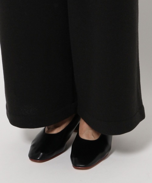 LEPSIM（レプシィム）の「メルトンサスツキワイドパンツ　983472（その他パンツ・レディース・チャコールグレー/ブラック・FREE）」の16枚目の写真