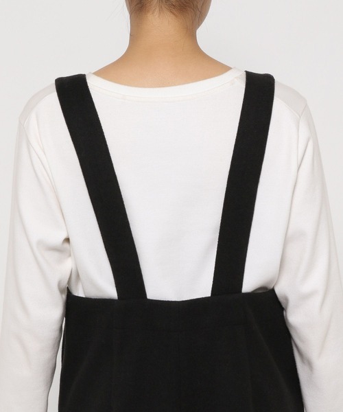 LEPSIM（レプシィム）の「メルトンサスツキワイドパンツ　983472（その他パンツ・レディース・チャコールグレー/ブラック・FREE）」の17枚目の写真