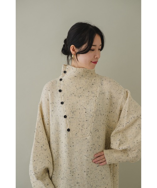 KATHARINE ROSS（キャサリンロス）の「【KATHARINE ROSS】【ZOZO限定】ネップストレートラインニットワンピース（ワンピース・レディース・ベージュ/ブラック/モカ・MEDIUM）」の21枚目の写真