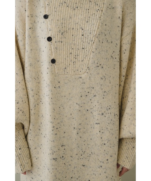 KATHARINE ROSS（キャサリンロス）の「【KATHARINE ROSS】【ZOZO限定】ネップストレートラインニットワンピース（ワンピース・レディース・ベージュ/ブラック/モカ・MEDIUM）」の18枚目の写真