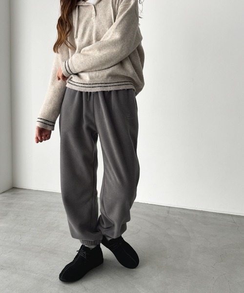 【セール】choice_cnl フリースジョガーパンツ（スウェットパンツ）｜CANAL JEAN（キャナルジーン）