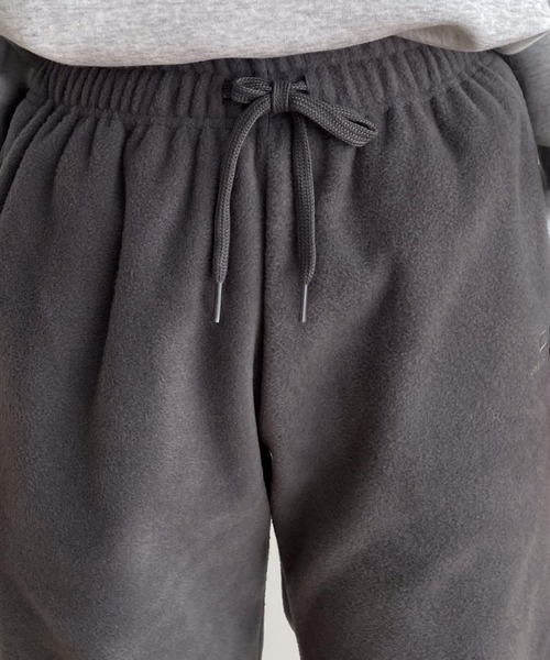 CANAL JEAN（キャナルジーン）の「choice_cnl　フリースジョガーパンツ（スウェットパンツ・レディース・グレー/ベージュ・MEDIUM/LARGE）」の19枚目の写真