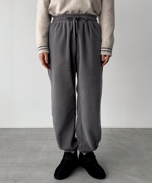 【セール】choice_cnl フリースジョガーパンツ（スウェットパンツ）｜CANAL JEAN（キャナルジーン）
