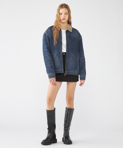 TOMMY HILFIGER（トミーヒルフィガー）の「パデッドデニムジャケット（デニムジャケット・メンズ・インディゴブルー・LARGE/MEDIUM/SMALL/X-LARGE）」の4枚目の写真