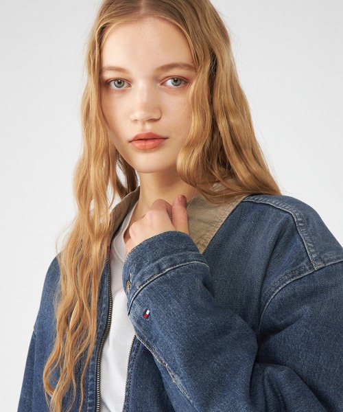 TOMMY HILFIGER（トミーヒルフィガー）の「パデッドデニムジャケット（デニムジャケット・メンズ・インディゴブルー・LARGE/MEDIUM/SMALL/X-LARGE）」の3枚目の写真