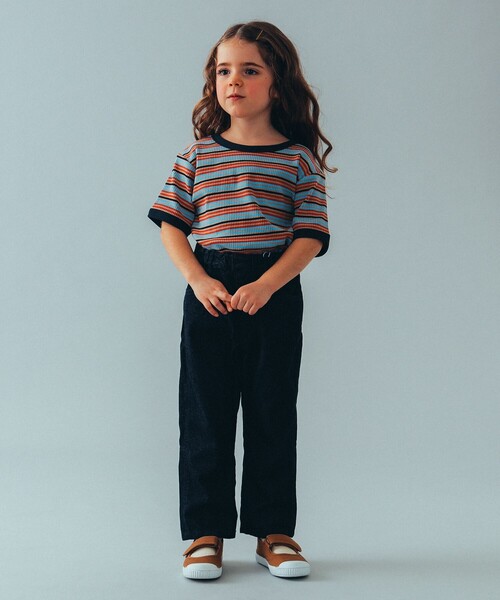 こども ビームス（コドモビームス）の「こども ビームス / リブ リンガー Tシャツ 24（100～140cm）（Tシャツ/カットソー・キッズ・その他/ミント・140/100/130/120/110）」の10枚目の写真