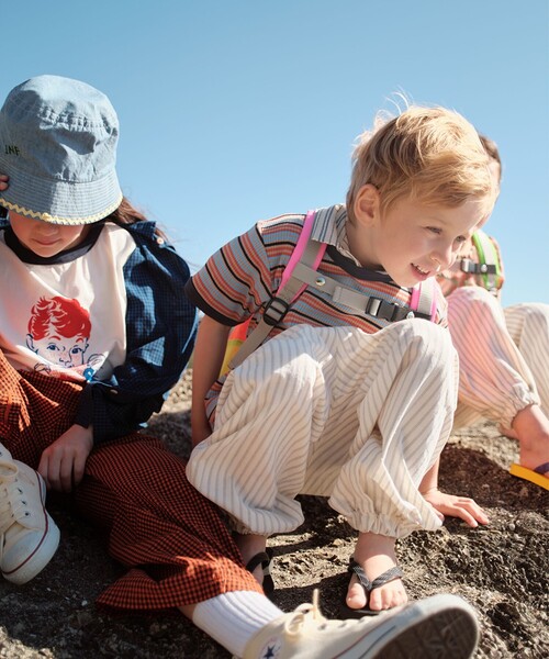 こども ビームス（コドモビームス）の「こども ビームス / リブ リンガー Tシャツ 24（100～140cm）（Tシャツ/カットソー・キッズ・その他/ミント・140/100/130/120/110）」の11枚目の写真