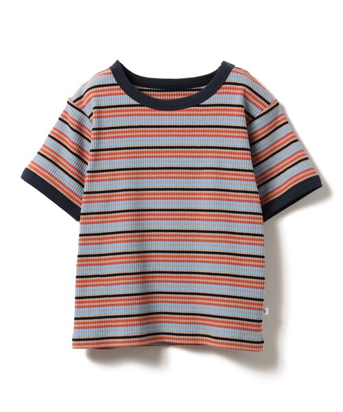 こども ビームス（コドモビームス）の「こども ビームス / リブ リンガー Tシャツ 24（100～140cm）（Tシャツ/カットソー・キッズ・その他/ミント・140/100/130/120/110）」の15枚目の写真