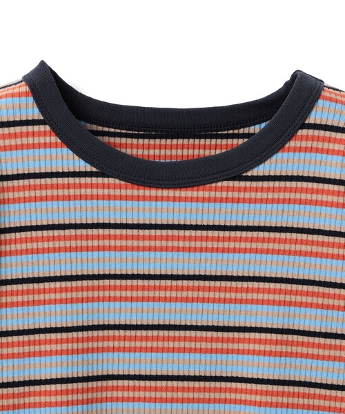 こども ビームス（コドモビームス）の「こども ビームス / リブ リンガー Tシャツ 24（100～140cm）（Tシャツ/カットソー・キッズ・その他/ミント・140/100/130/120/110）」の16枚目の写真