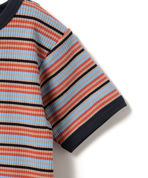 こども ビームス（コドモビームス）の「こども ビームス / リブ リンガー Tシャツ 24（100～140cm）（Tシャツ/カットソー・キッズ・その他/ミント・140/100/130/120/110）」の17枚目の写真