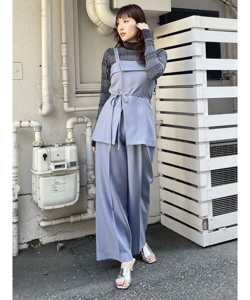 【セール】【SET UP対応】パウダーツイルタックパンツ（その他パンツ）｜MURUA（ムルーア）