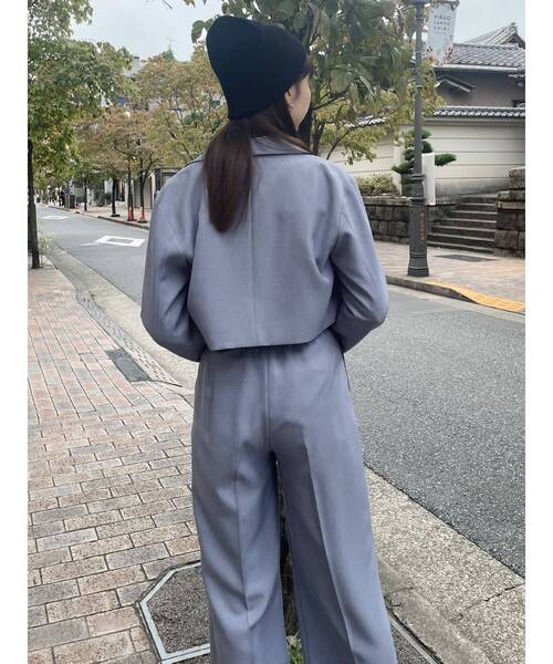 【セール】【SET UP対応】パウダーツイルタックパンツ（その他パンツ）｜MURUA（ムルーア）