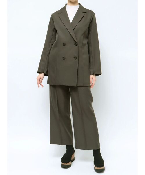 【セール】【SET UP対応】パウダーツイルタックパンツ（その他パンツ）｜MURUA（ムルーア）