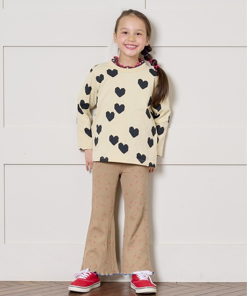 HOGAN RANCH WEAR(ホーガンランチウエア)の「ソウガラナガソデTシャツ(70~130cm)(Tシャツ/カットソー・キッズ・オフホワイト/グレー/ライトブルー/アイボリー/ピンク/オレンジ/その他1/その他2・110/120/70/100/80/90/95/130)」の14枚目の写真