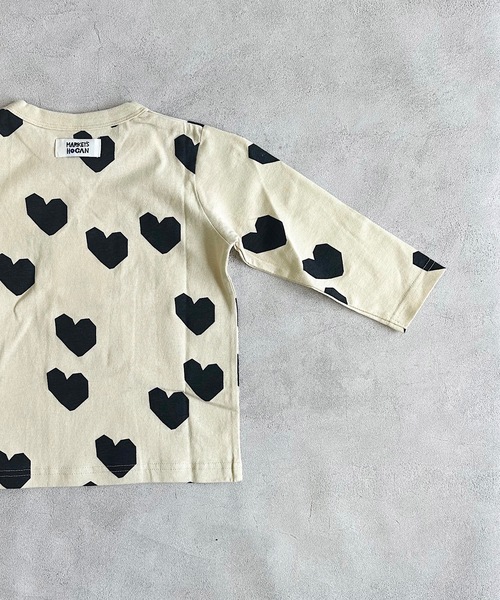 HOGAN RANCH WEAR(ホーガンランチウエア)の「ソウガラナガソデTシャツ(70~130cm)(Tシャツ/カットソー・キッズ・オフホワイト/グレー/ライトブルー/アイボリー/ピンク/オレンジ/その他1/その他2・110/120/70/100/80/90/95/130)」の10枚目の写真