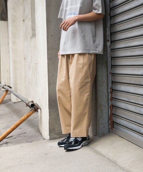 BEAMS HEART（ビームスハート）の「2タック ワイド チノ パンツ