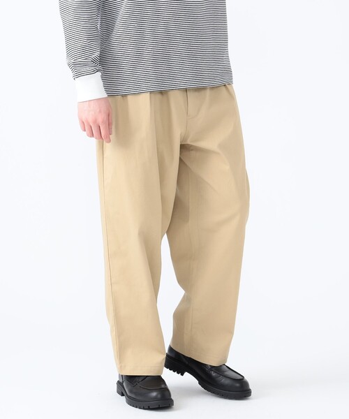 BEAMS HEART（ビームスハート）の「2タック ワイド チノ パンツ