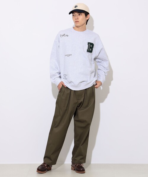 BEAMS HEART（ビームスハート）の「2タック ワイド チノ パンツ