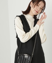 N.(N. Natural Beauty Basic) | ◆リブハイネックコンパクトニット(ニット/セーター)