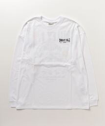 SMILEY FACE オーバーサイズ プリントロングスリーブTシャツ