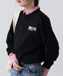 SMILEY FACE オーバーサイズ プリントロングスリーブTシャツ